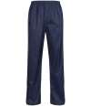 RG214 TRW348 Regatta Pro Packaway Waterproof Breathable Overtrousers Navy colour image